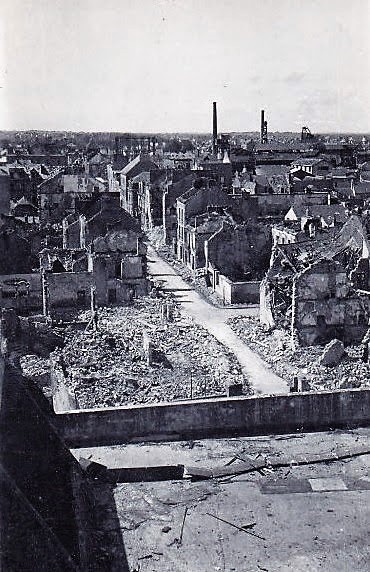 St Nazaire rue du bois savary partie est 1945